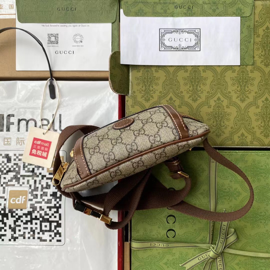 GG Svp*me Canvas Belt Bag