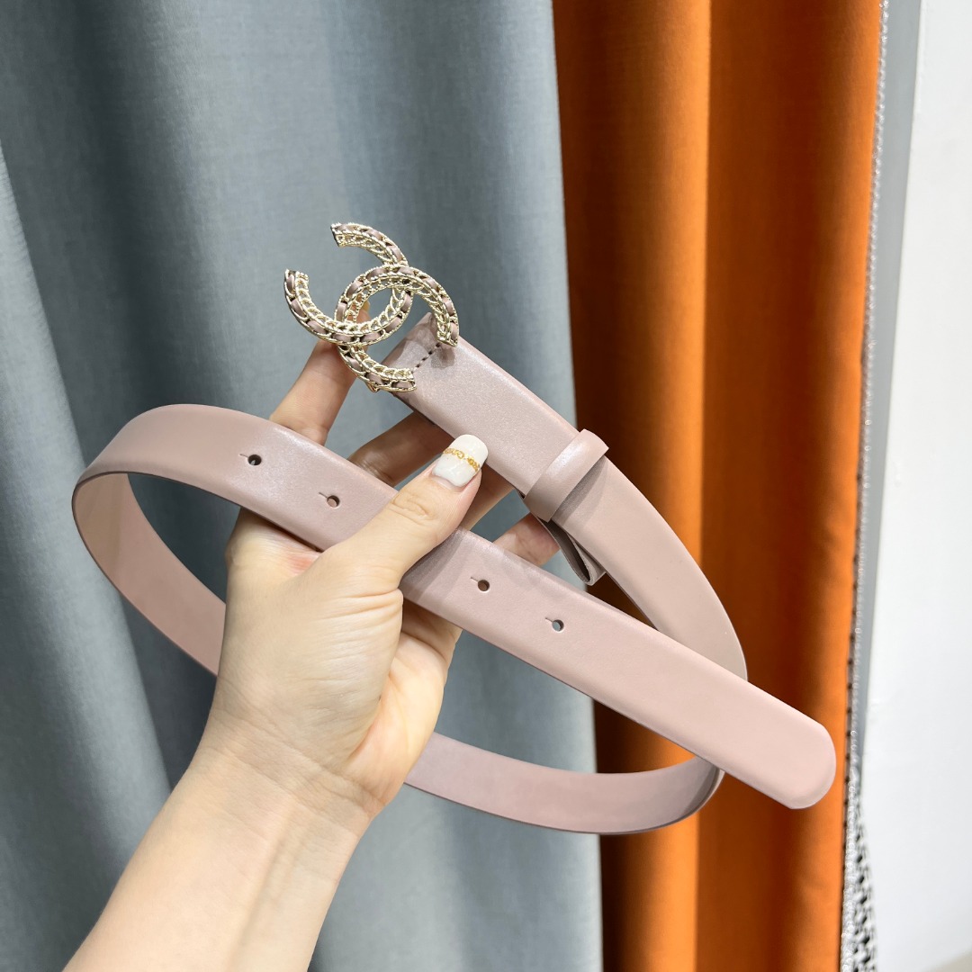Ch**el leather belt