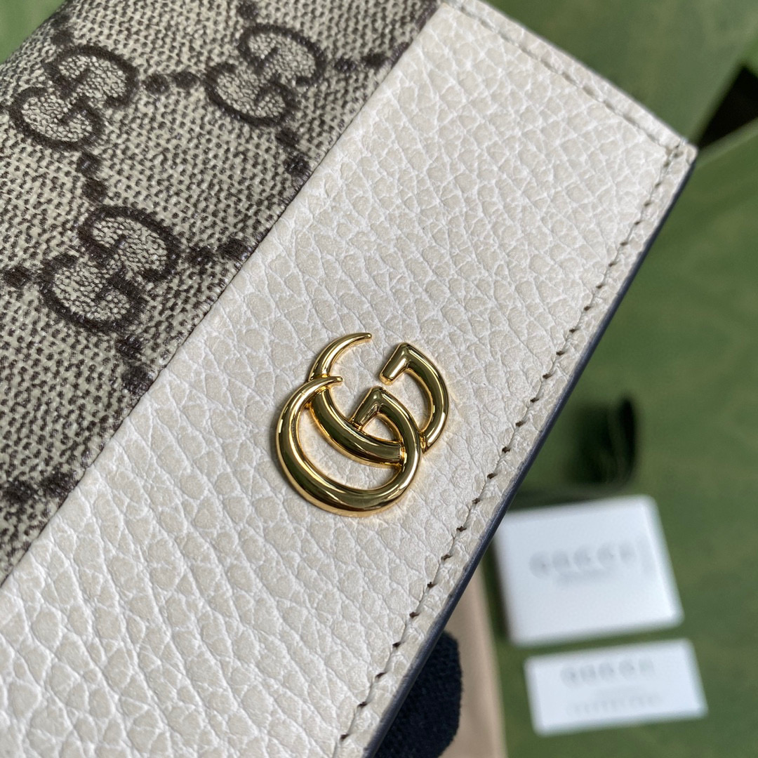 GG Marmont Wallet In White