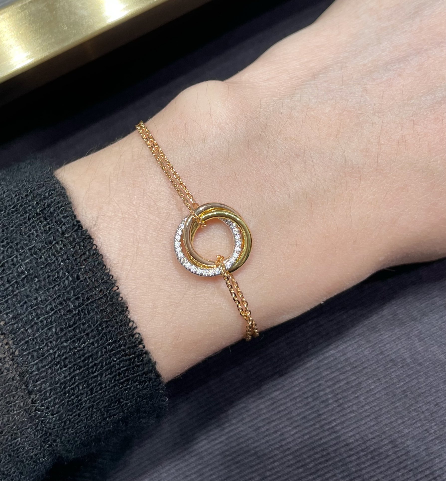 Ca*t1er Trinity Bracelet