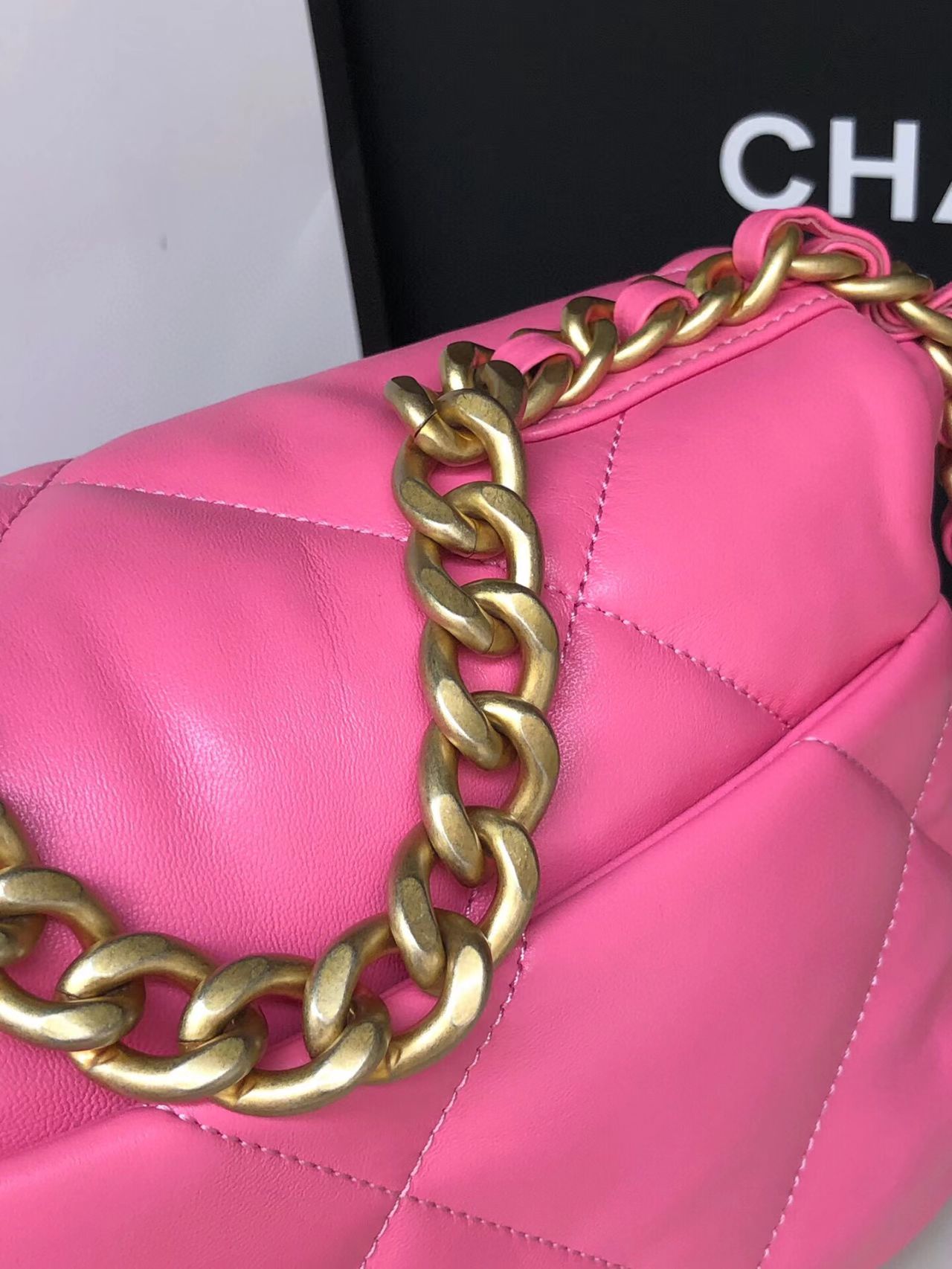 Pink Ch**el Flap bag