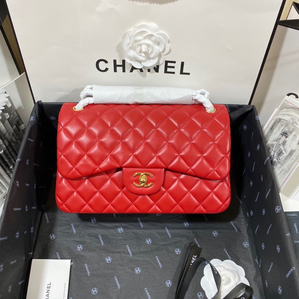 Ch**el Flap Bag Large