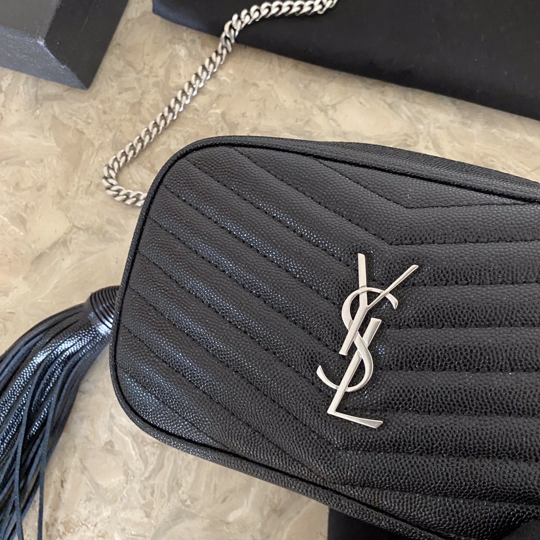 Y51 Mini Lou Quilted Leather Camera Bag