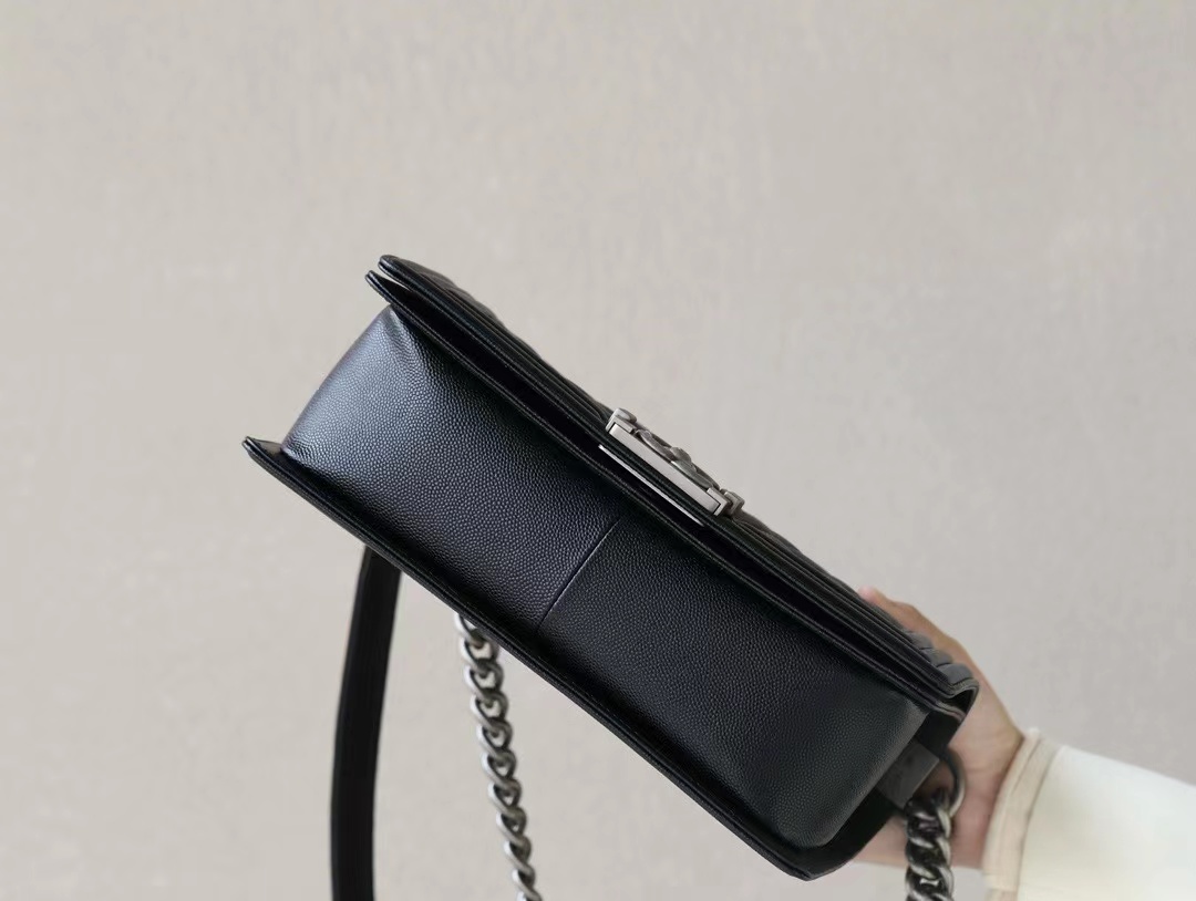 BOY Ch**el SHOULDER BAG Cow Leather