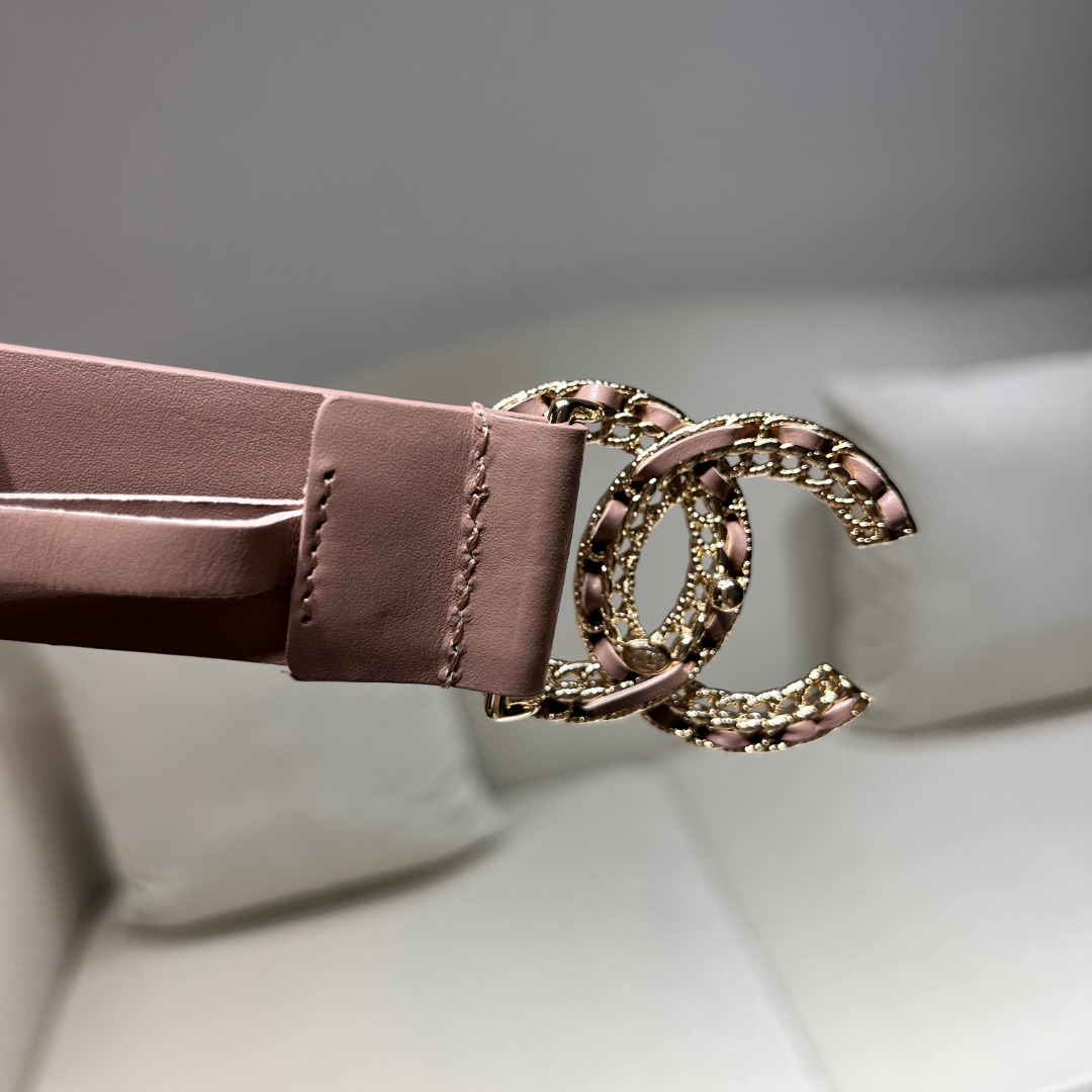 Ch**el leather belt