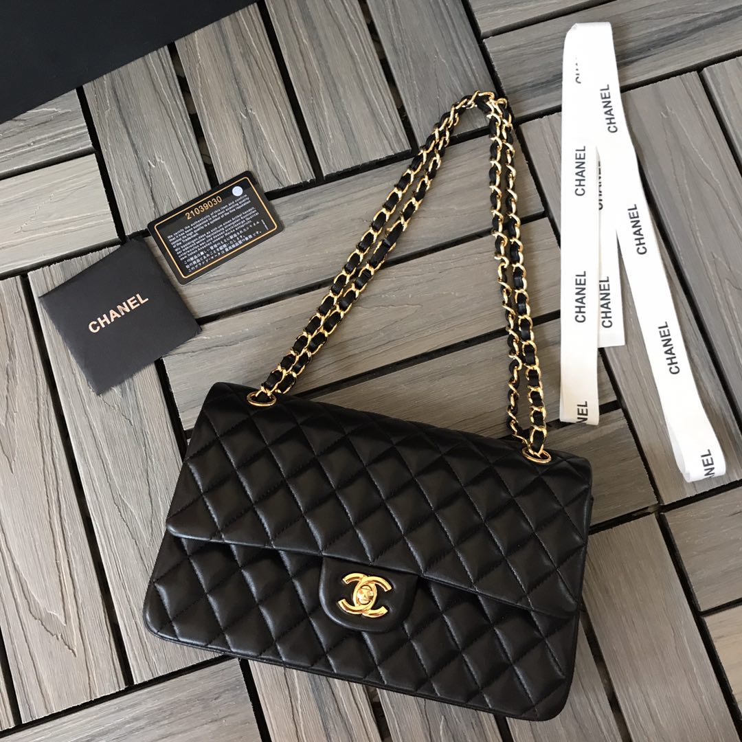 Ch**el Flap Bag in Black