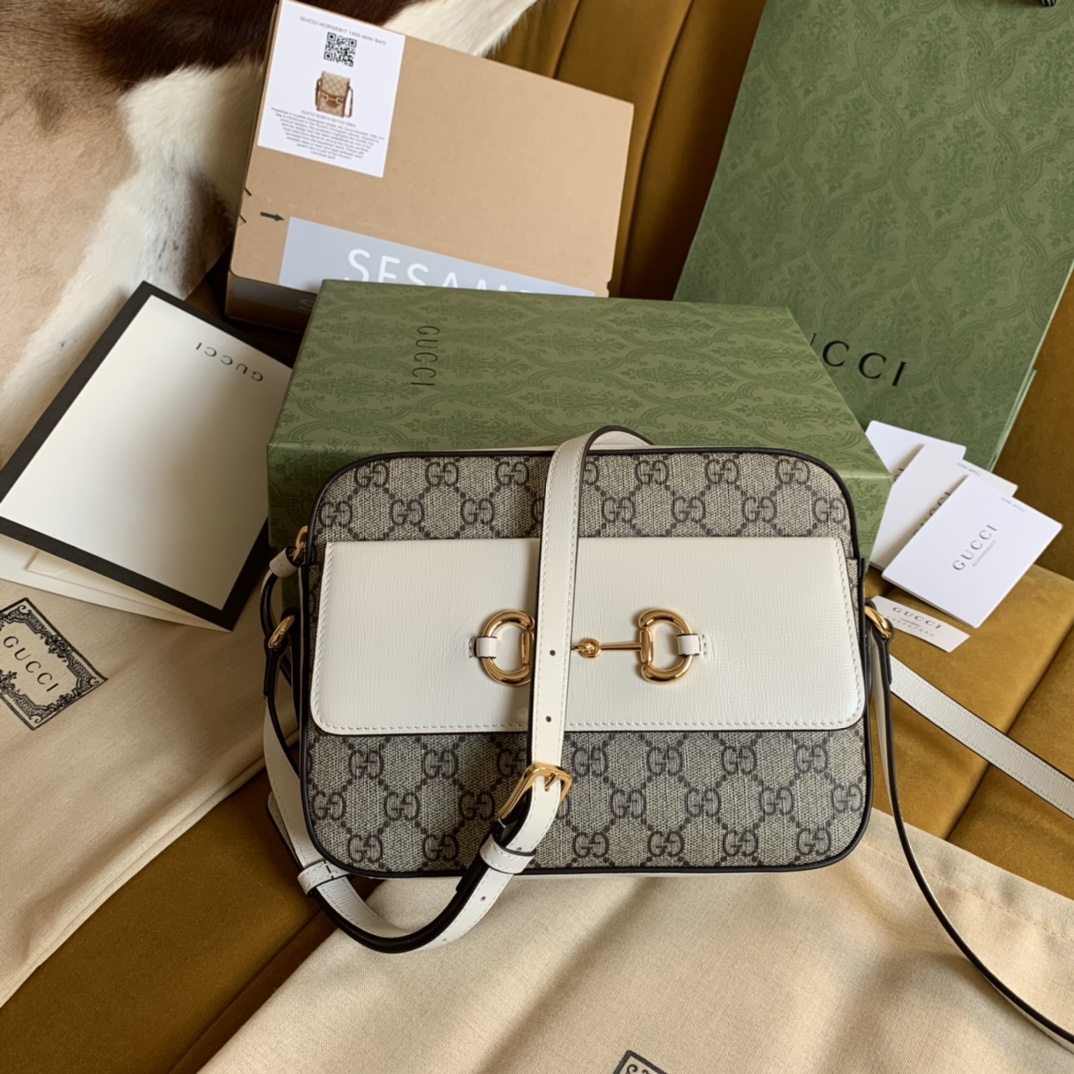 Gvc*1 Horsebit 1955 small shoulder bag