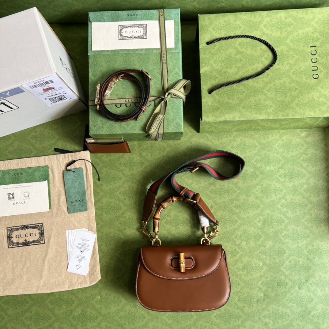 Gvc*1 Bamboo 1947 small top handle bag