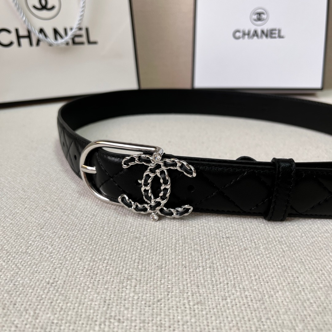 Ch**el leather belt