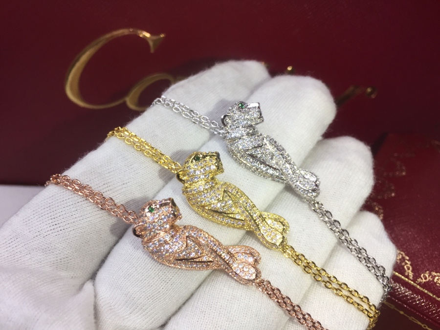 Ca*t1er D1am0nd Cheetah Bracelet