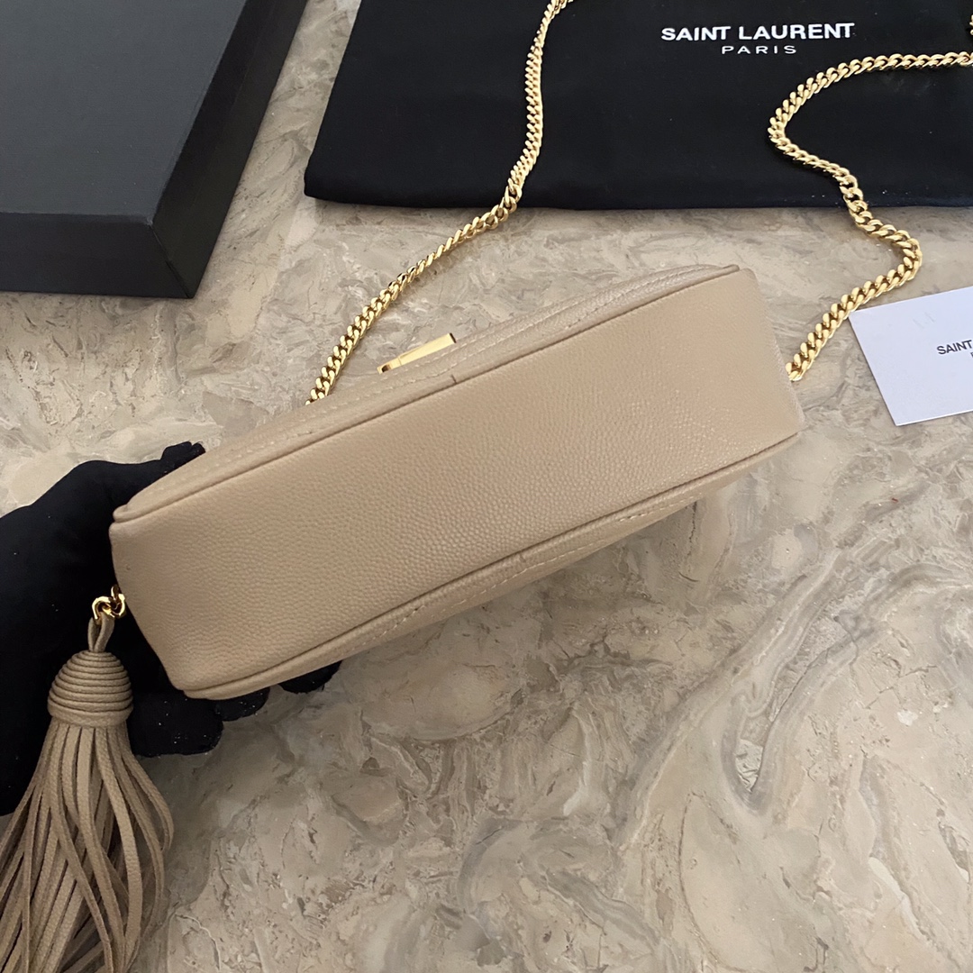 Y51 Mini Lou Quilted Leather Camera Bag
