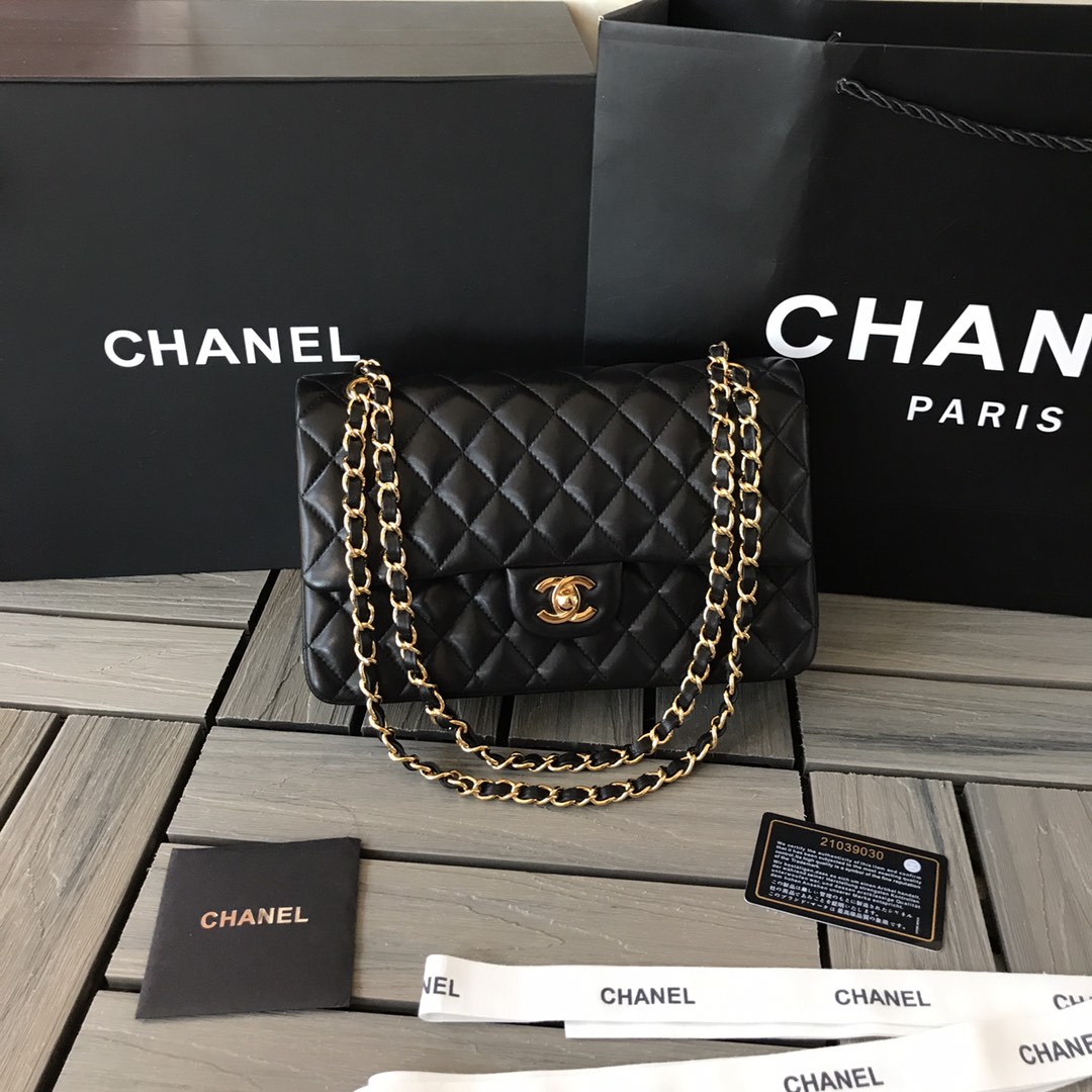 Ch**el Flap Bag in Black