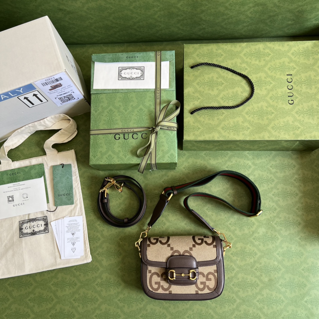 Gvc*1 Horsebit 1955 jumbo GG mini bag