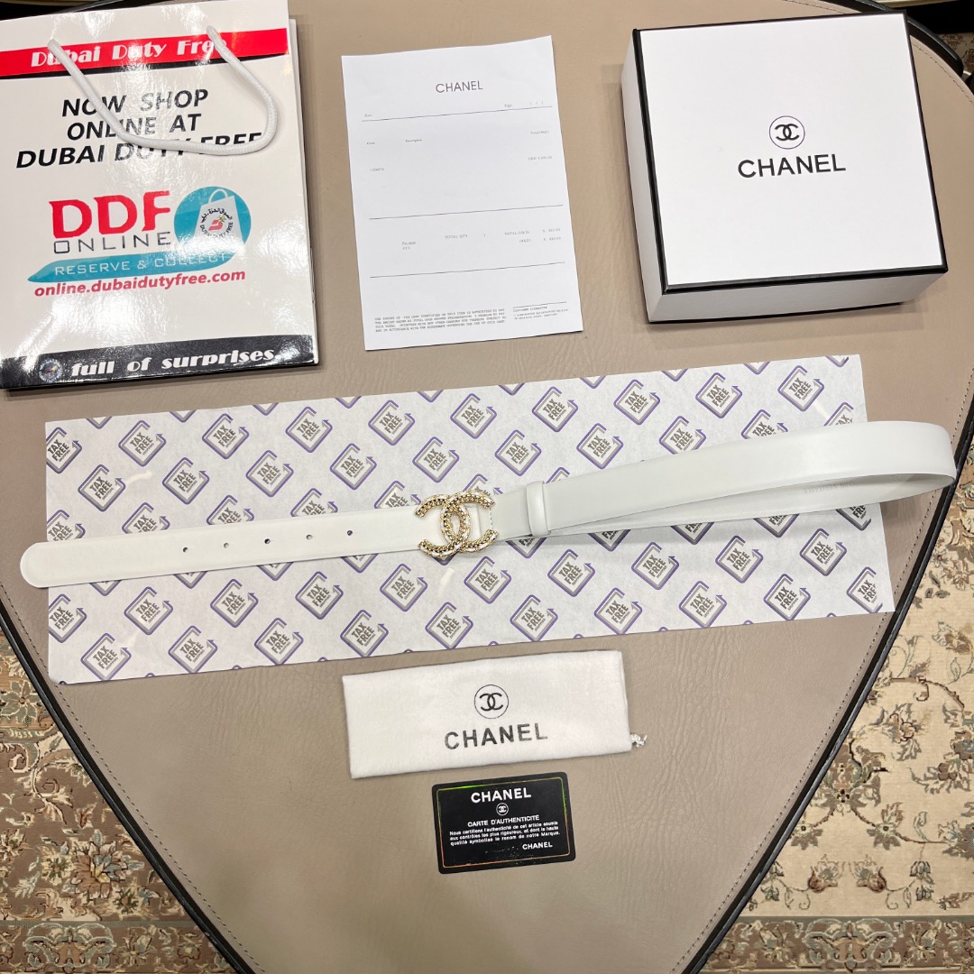 Ch**el leather belt