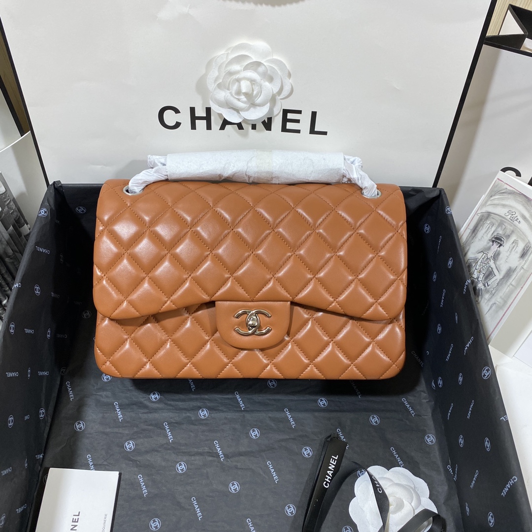 Ch**el Flap Bag Large