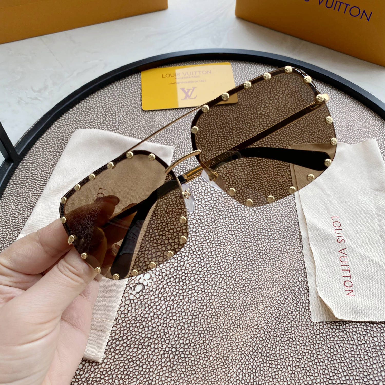 New D1am0nd Inlaid Women’s Flat Mirror Anti Blue Mirror Computer Goggle Play Phone Eye Protection
