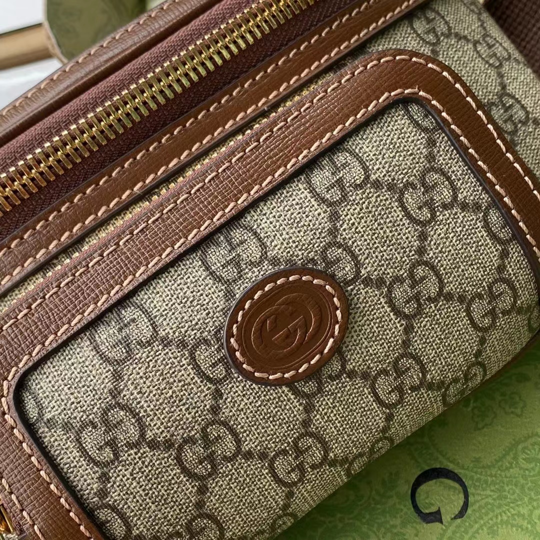 GG Svp*me Canvas Belt Bag