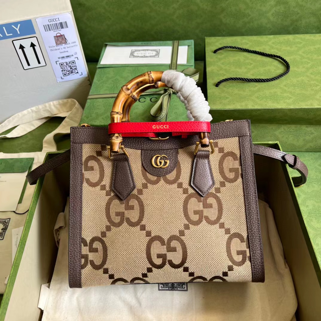 Gvc*1 DIANA JUMBO GG SMALL TOTE BAG