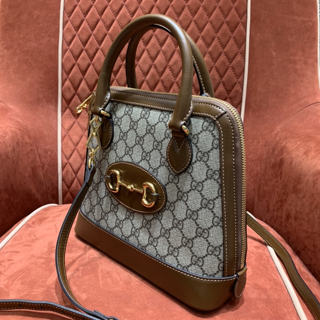 Horsebit handbag