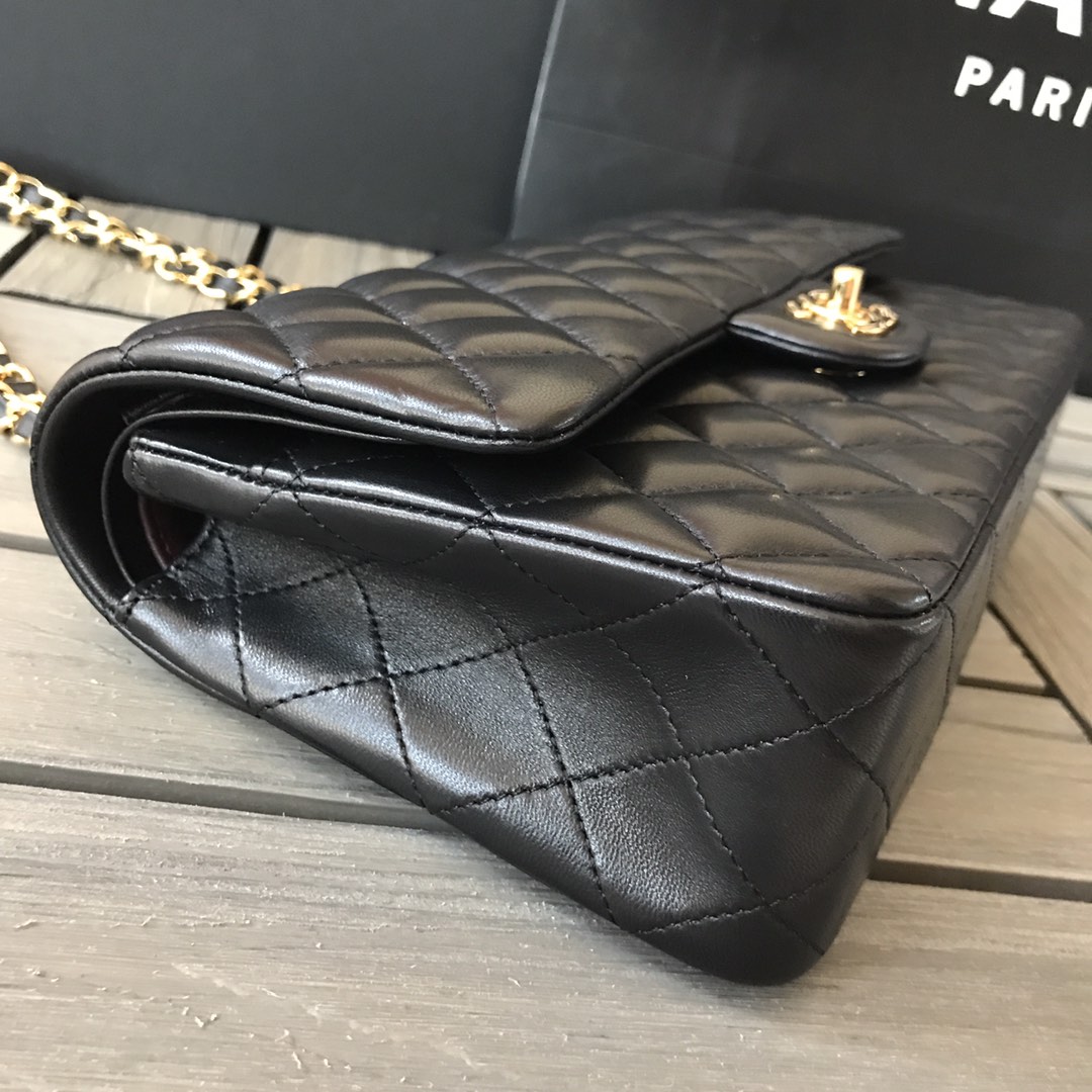 Ch**el Flap Bag in Black