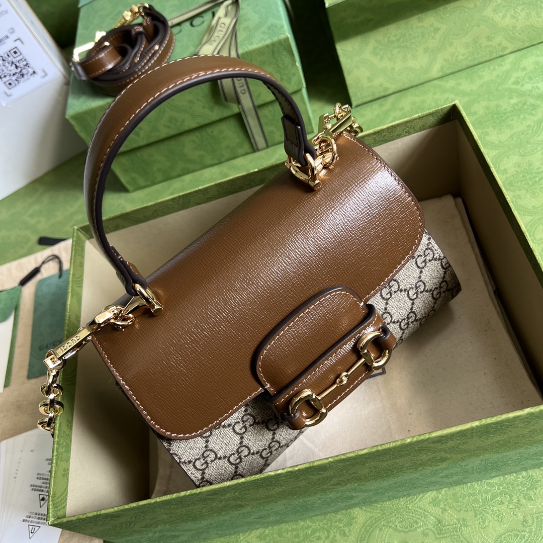 Gvc*1 Horsebit 1955 top handle bag