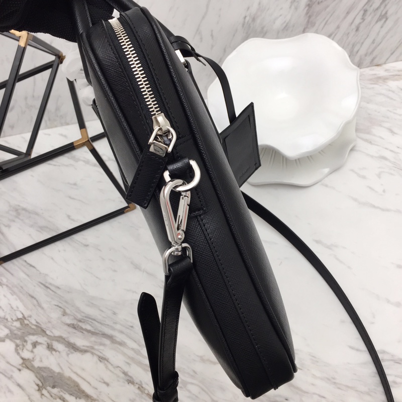 Saffiano Leather Work Bag