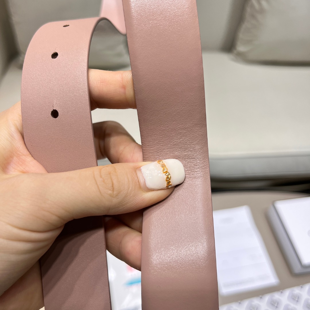 Ch**el leather belt