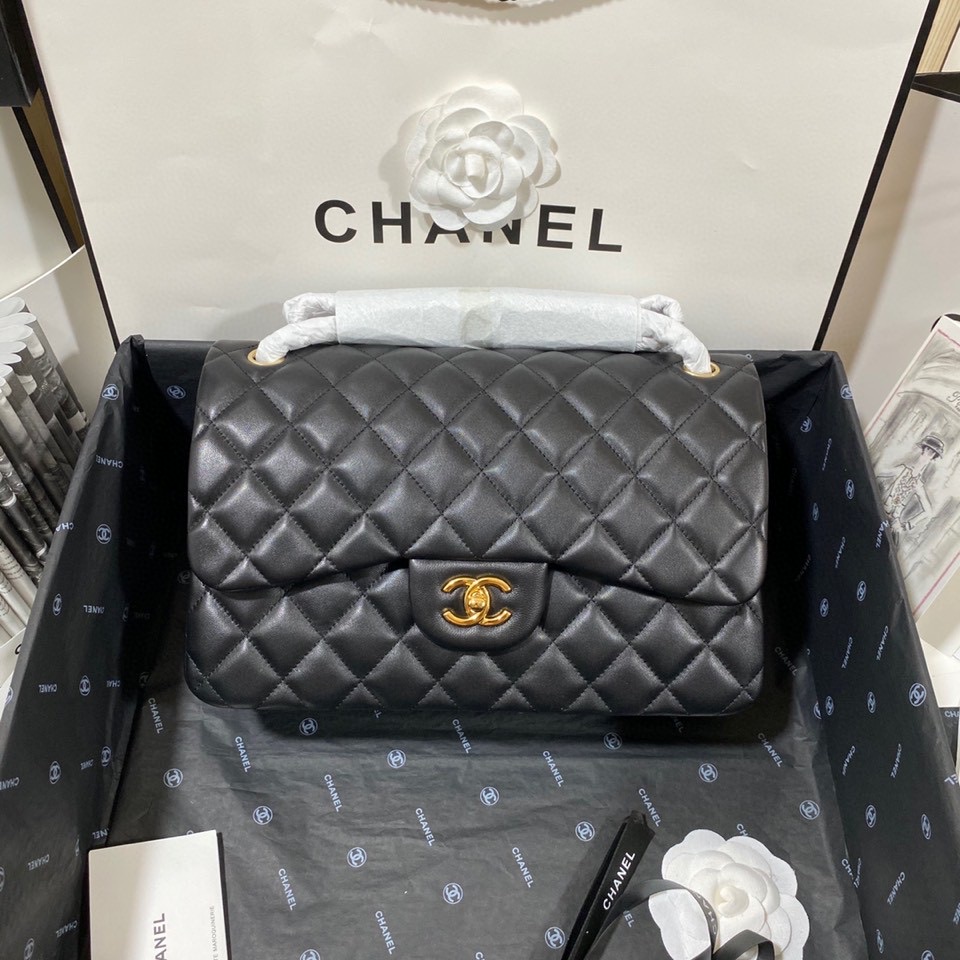 Ch**el Flap Bag Large