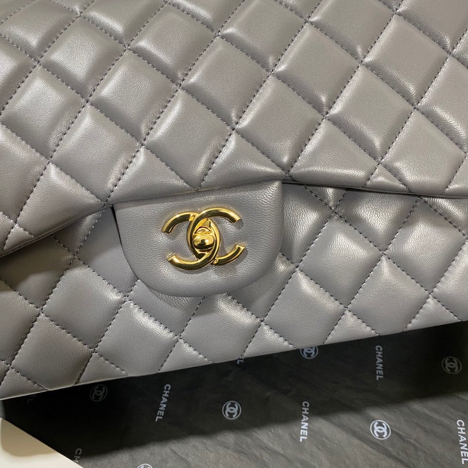 Ch**el Flap Bag Large
