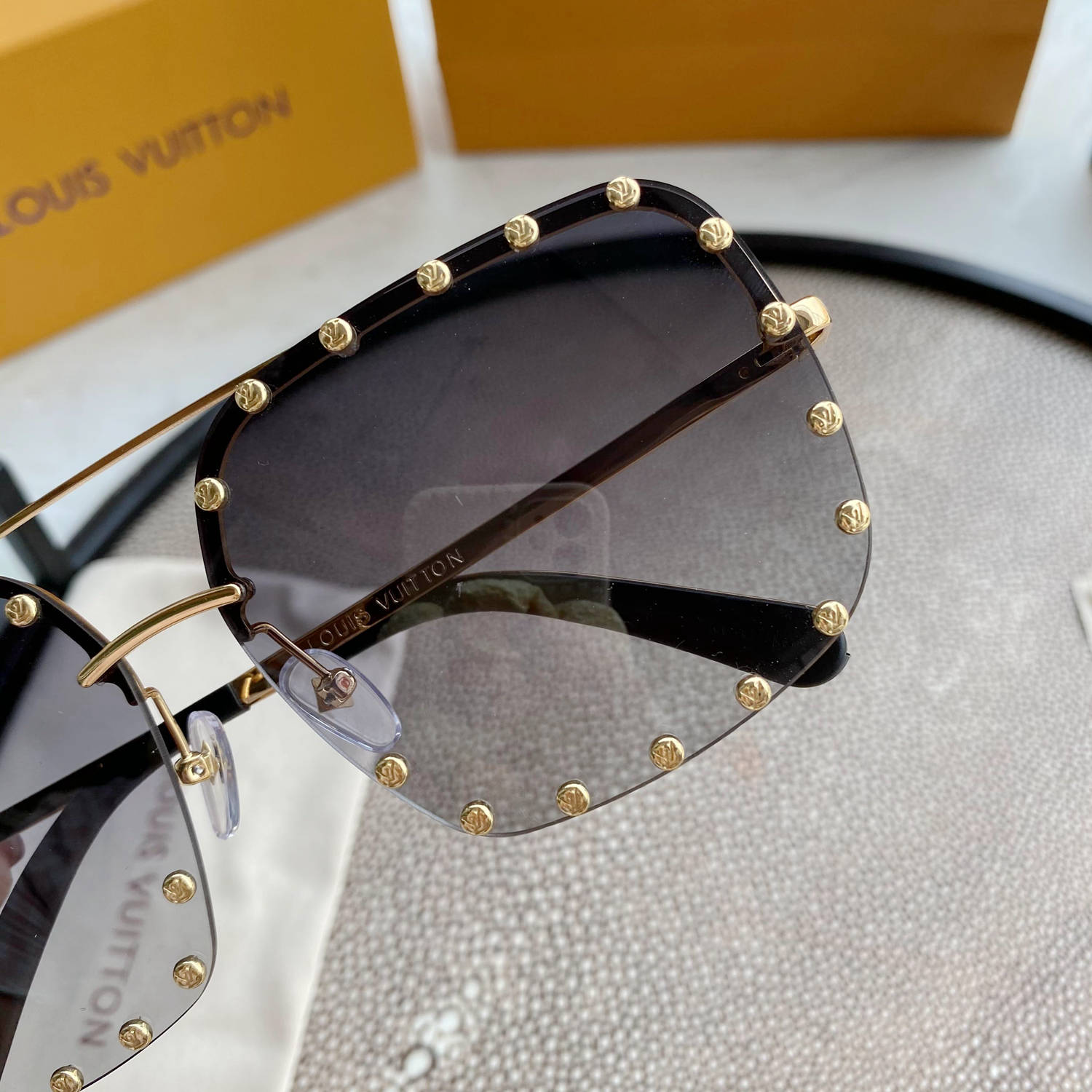 New D1am0nd Inlaid Women’s Flat Mirror Anti Blue Mirror Computer Goggle Play Phone Eye Protection