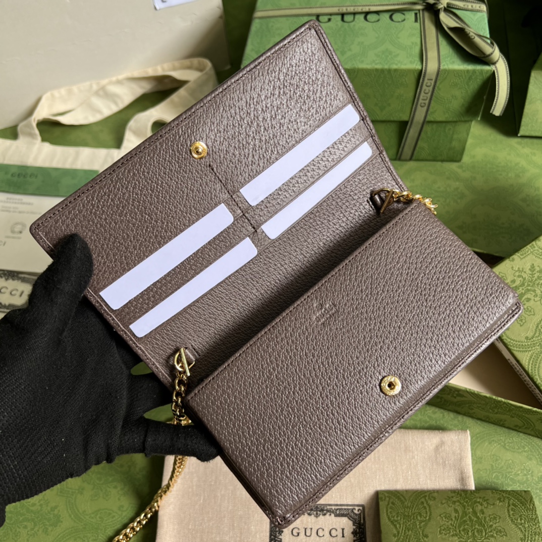 Gvc*1 Horsebit 1955 wallet with chain