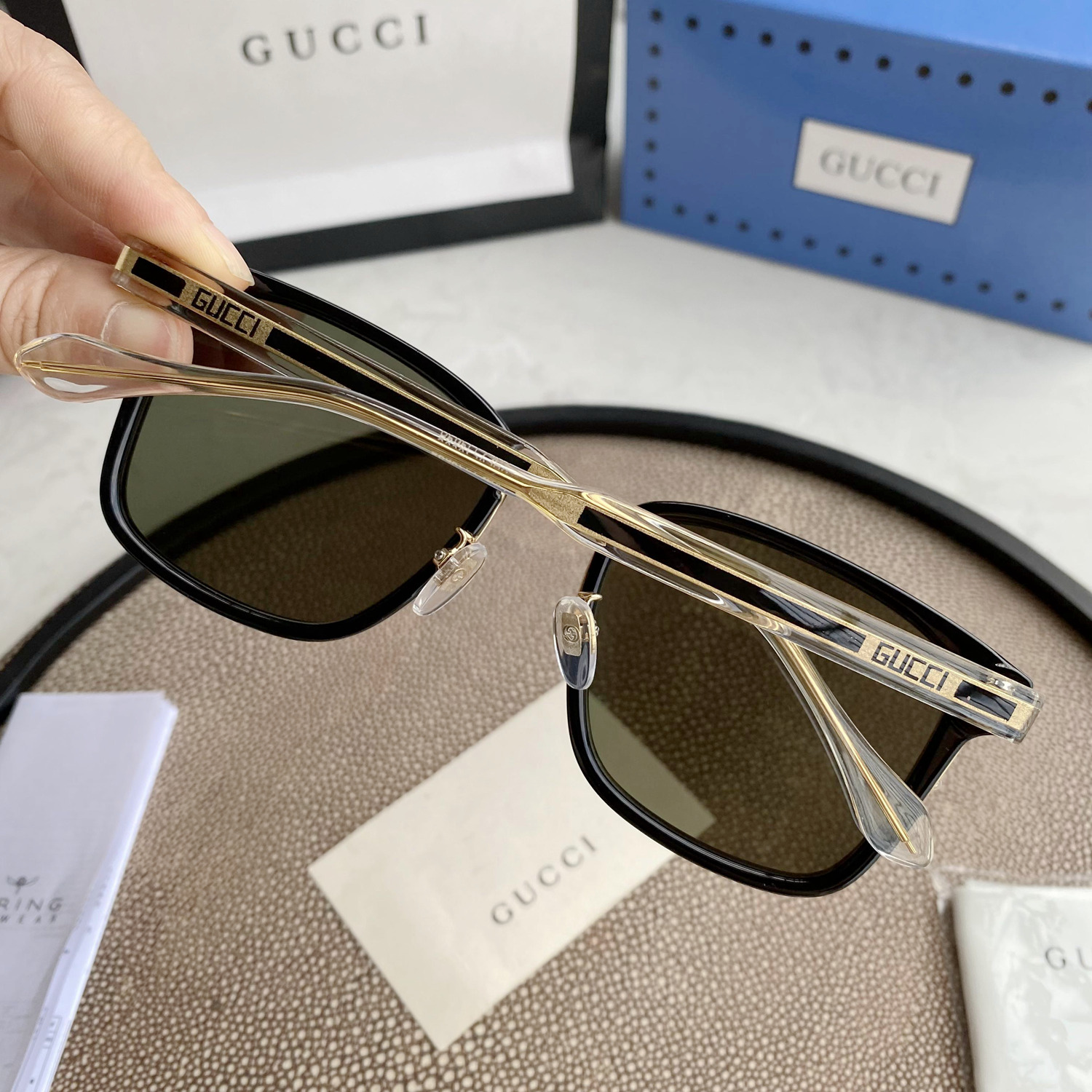 Gvc*1 Eyewear square tinted sunglasses