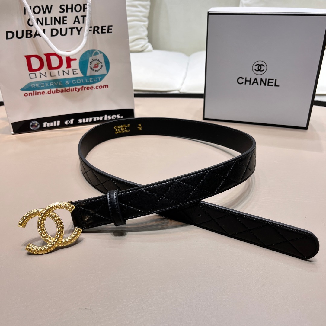 Ch**el leather belt