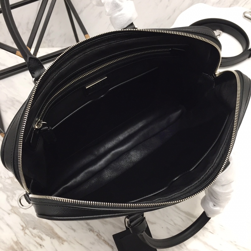 Saffiano Leather Work Bag