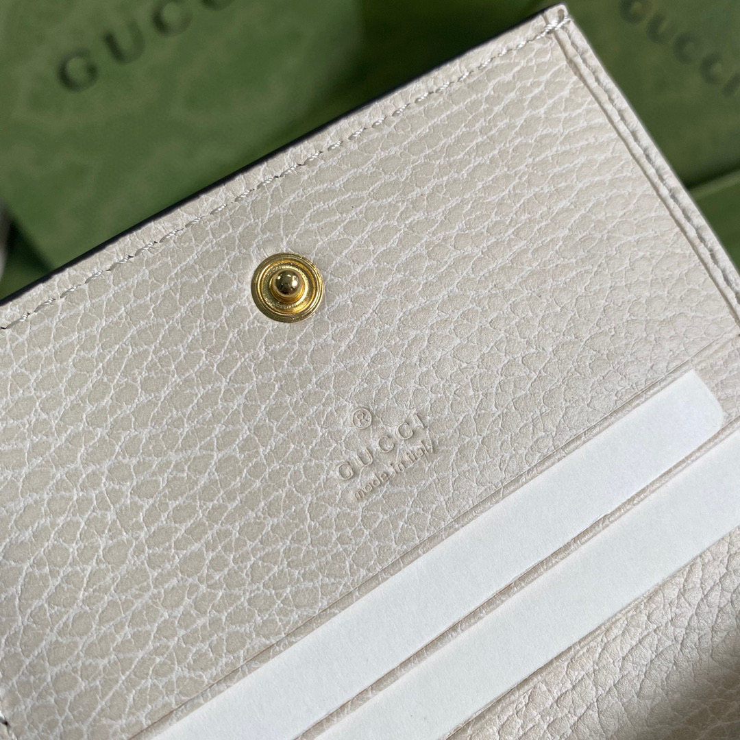 GG Marmont Wallet In White