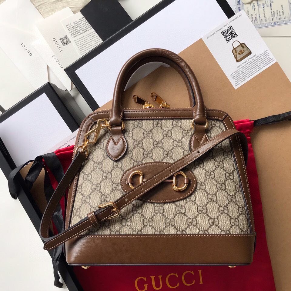 Gvc*1 Horsebit 1955 small top handle bag