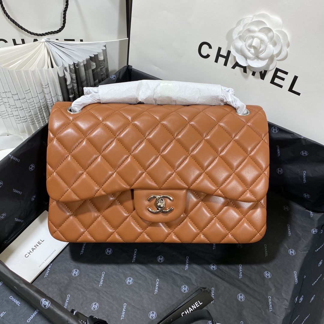 Ch**el Flap Bag Large