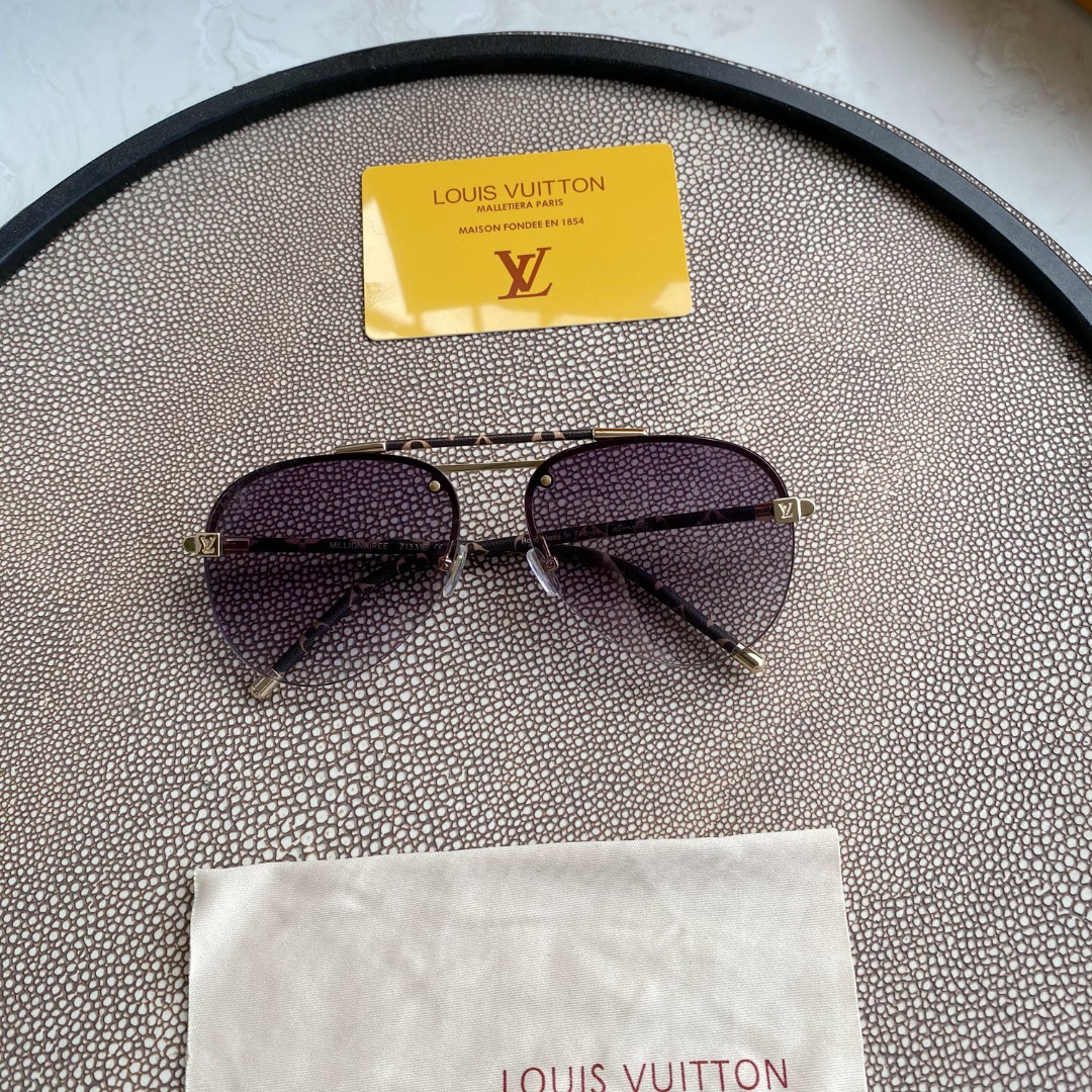 L0vis Vvtt0n CLOCKWISE CANVAS SUNGLASSES