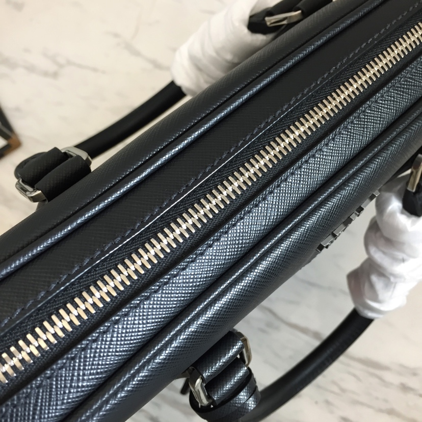 Saffiano Leather Work Bag
