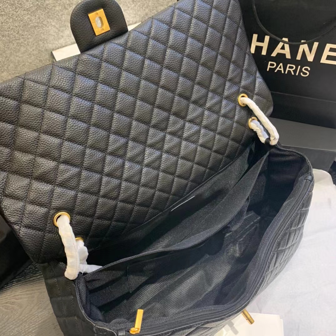 Ch**el XXL Airline Flap Bag
