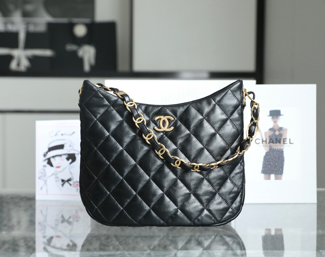 Ch**el large Hobo bag