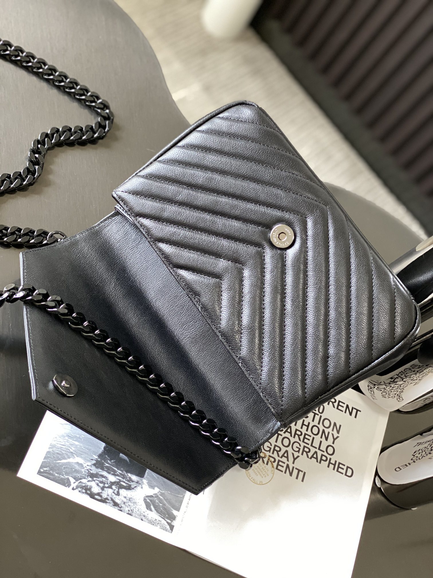 Sa1nt Lau*nt Y51 Monogram college Bag