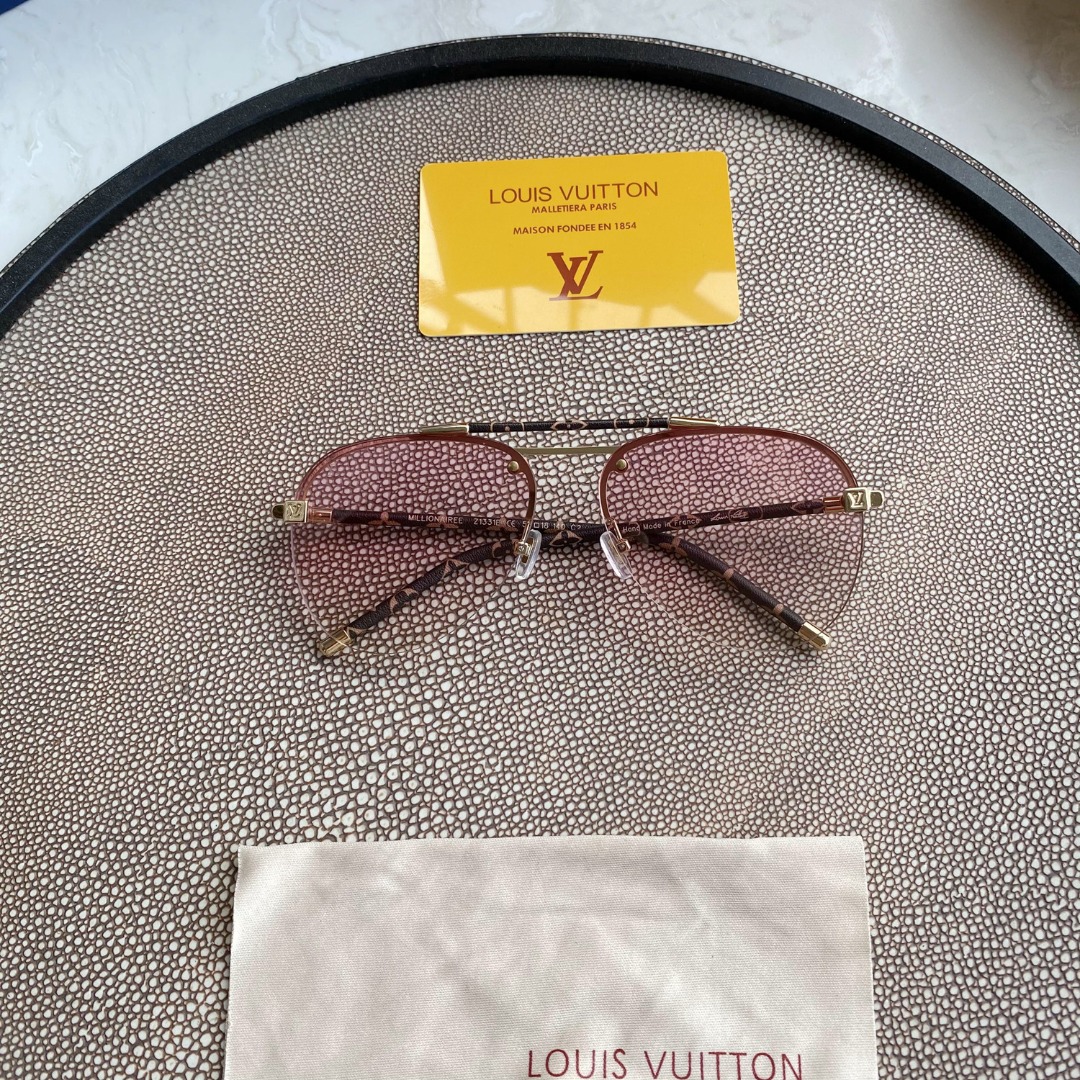 L0vis Vvtt0n CLOCKWISE CANVAS SUNGLASSES