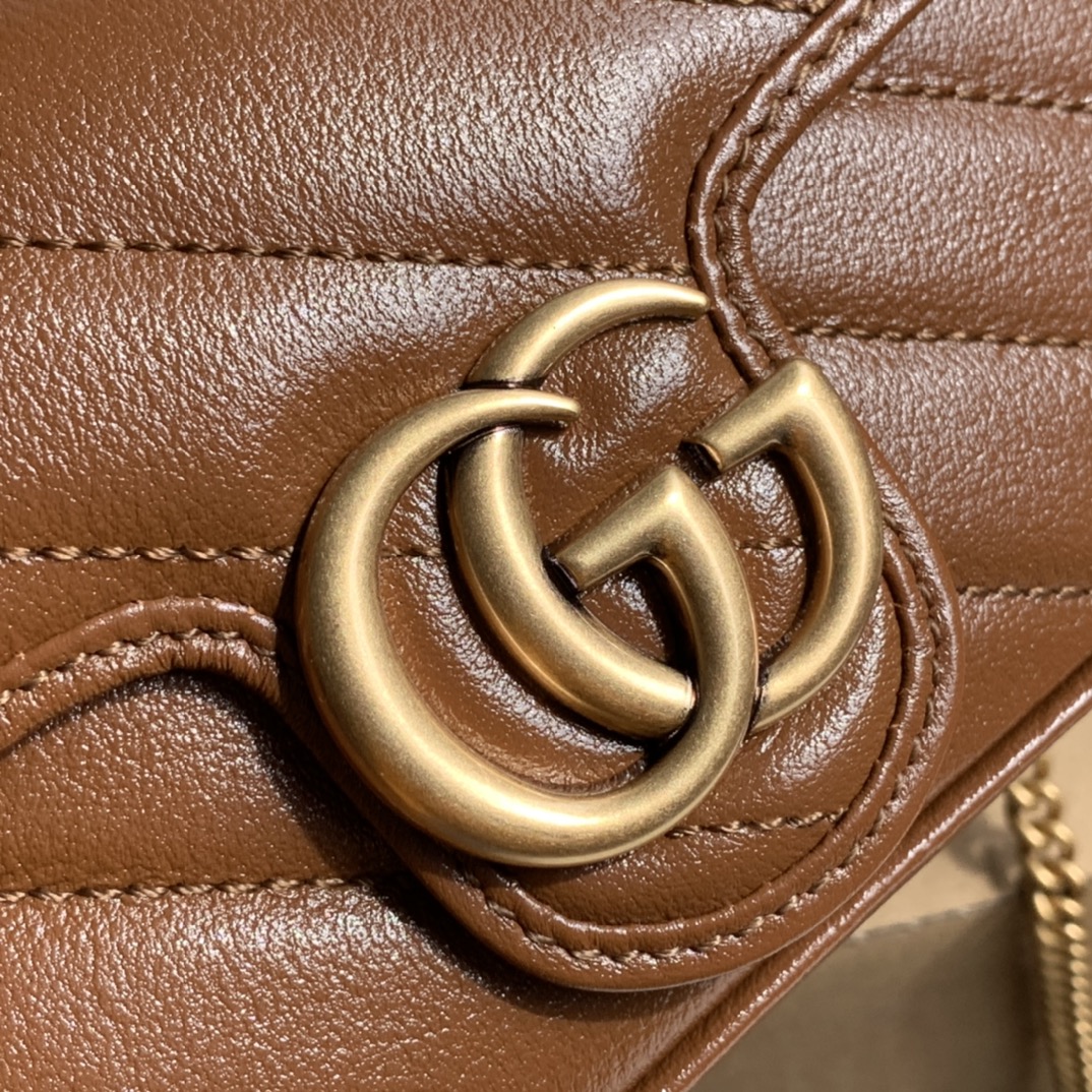 GG Marmont python S*per mini bag