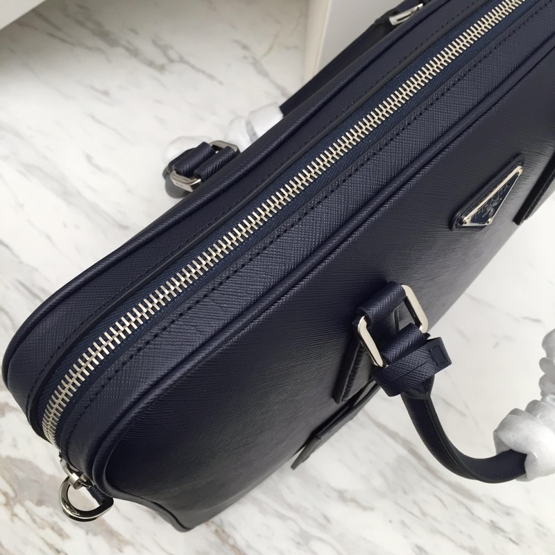 Saffiano Leather Work Bag