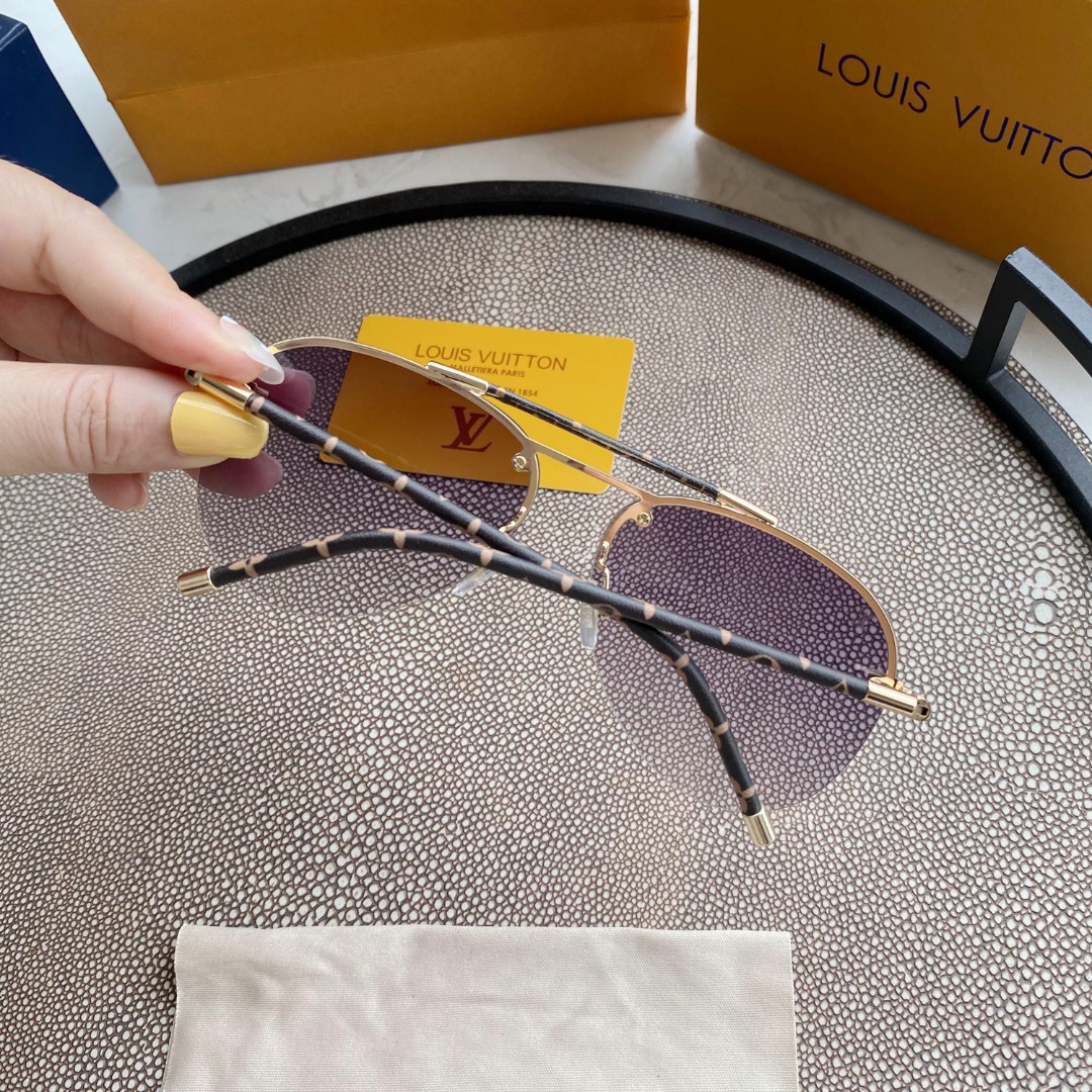 L0vis Vvtt0n CLOCKWISE CANVAS SUNGLASSES