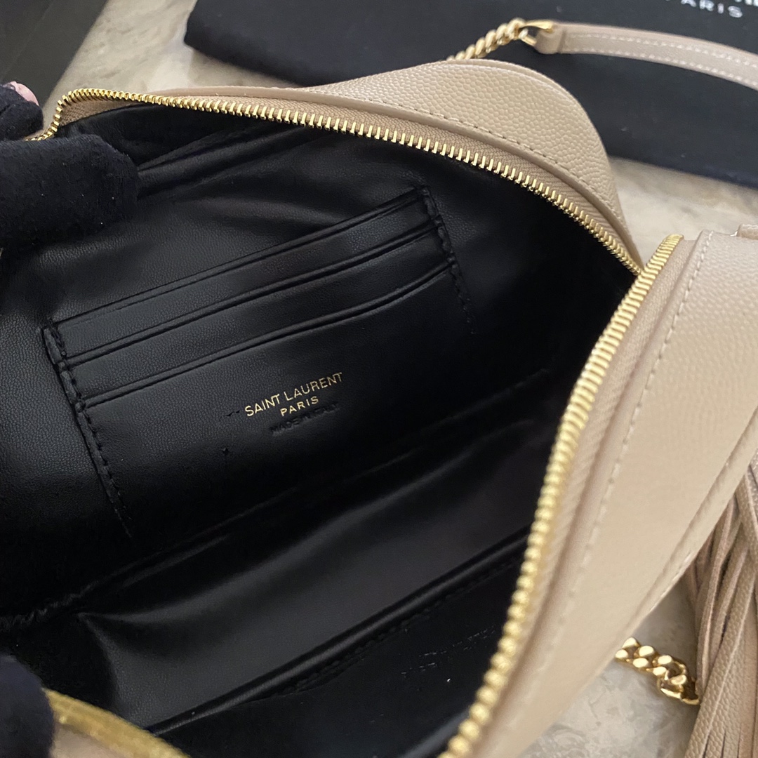 Y51 Mini Lou Quilted Leather Camera Bag