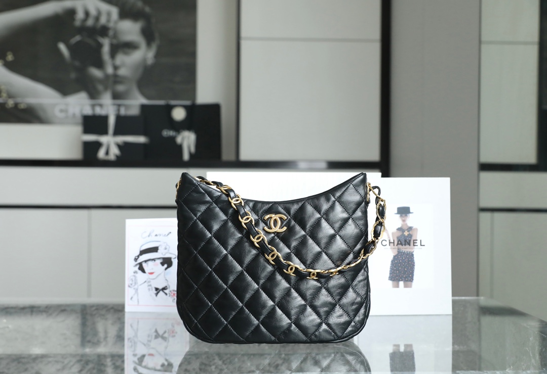 Ch**el large Hobo bag