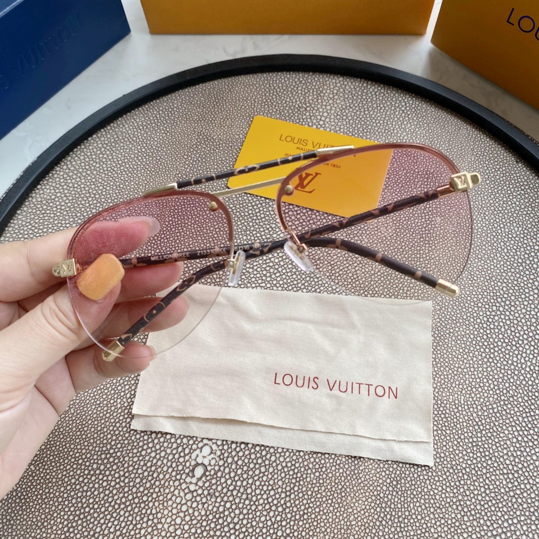 L0vis Vvtt0n CLOCKWISE CANVAS SUNGLASSES