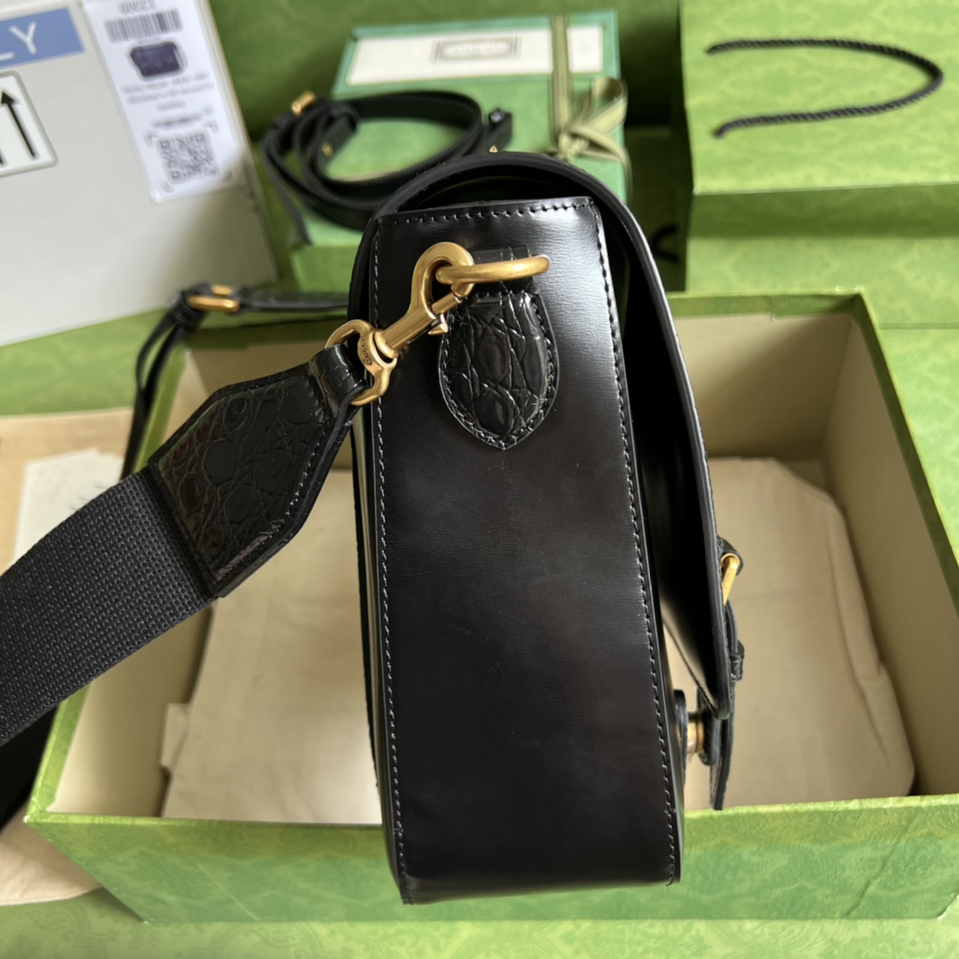 GG leather bag